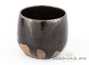 Cup # 29124 wood firing ceramic 78 ml