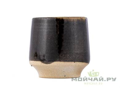 Cup # 29097 wood firing ceramic 70 ml