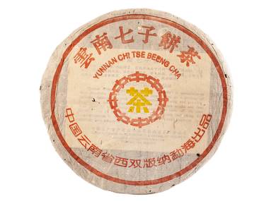 Zhong Cha recipe 7542 «Yellow Seal» 2004 aged sheng puer 319 g