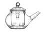Tea kettle glass # 3256 190 ml