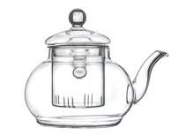 Tea kettle glass # 3262 600 ml