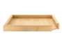 The tea tray for compressed tea crushing # 4 bamboo 23*23 cm