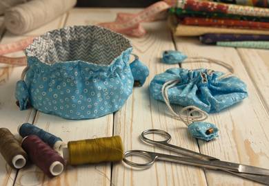 Linen pouch # 29707 handmade