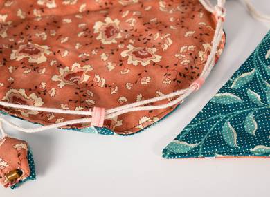 Linen pouch # 29717 handmade