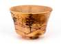 Cup # 29764 wood firing porcelain hand painting 85 ml