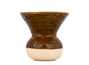 Vessel for mate kalabas # 30145 ceramic