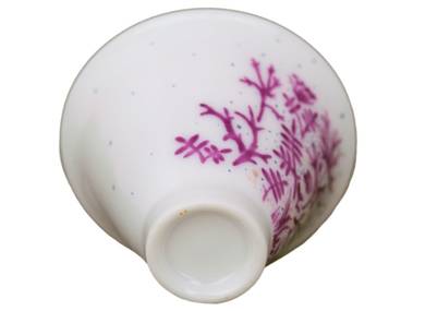 Cup # 32041 wood firingceramichand painting 30 ml