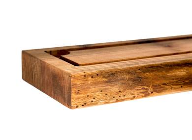 Wood tea tray # 32340