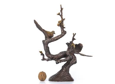 Birds on a tree # 33238 bronze figurine
