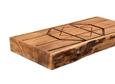 Author's handmade tea tray # 33725 wood