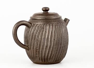 Teapot # 33827 wood firing ceramic Dehua 160 ml