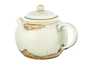 Teapot # 33838 wood firing hand painting ceramic Dehua 165 ml