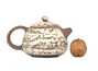 Teapot # 34134 wood firingceramic 220 ml
