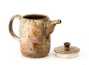 Teapot # 34315 wood firingceramic 140 ml