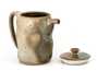Teapot # 34326 wood firingceramic 180 ml
