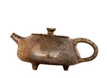 Teapot # 34329 wood firingceramic 110 ml