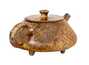 Teapot # 34329 wood firingceramic 110 ml