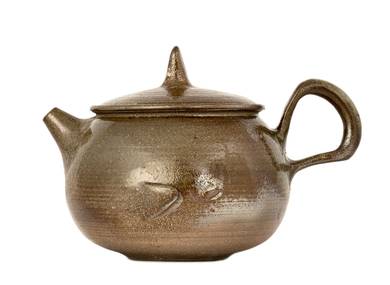 Teapot # 34331 wood firingceramic 236 ml
