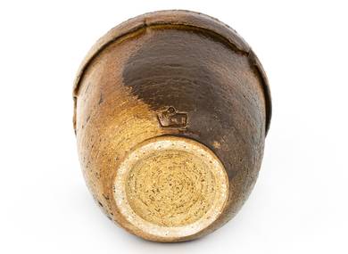 Cup # 34381 wood firingceramic 118 ml