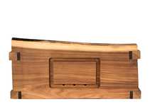 Author's handmade tea tray # 34728 wood
