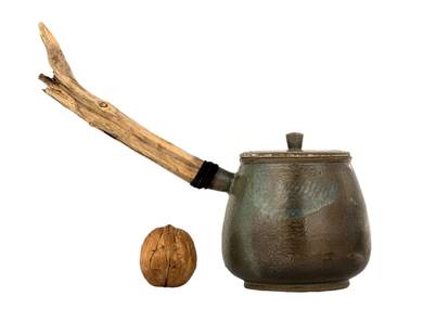Teapot # 34910 wood firingceramic 300 ml