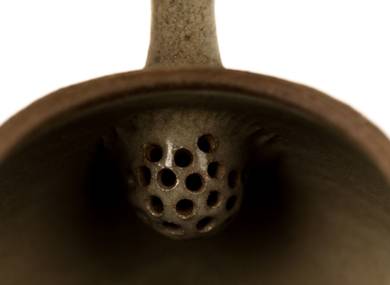 Teapot # 34911 wood firingceramic 210 ml