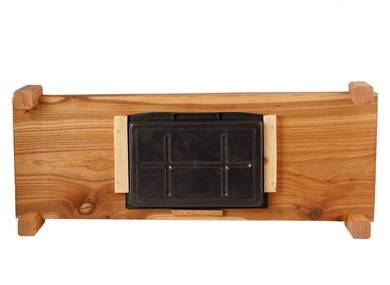 Author's handmade tea tray # 34935 wood