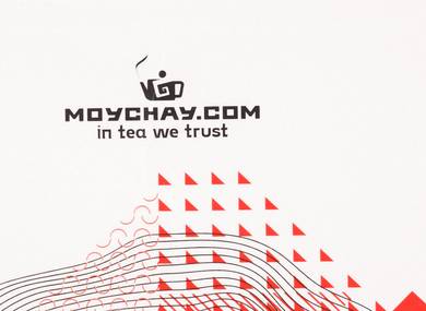 Tea envelope Moychaycom # 34949 foil paper