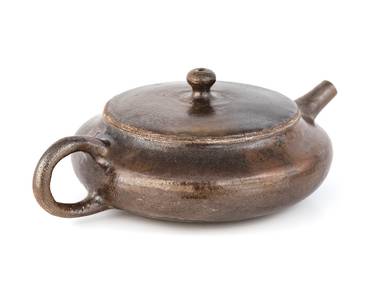 Teapot # 34987 wood firingceramic 134 ml