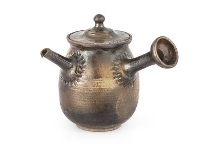 Teapot # 34990 wood firingceramic 210 ml