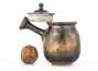 Teapot # 34990 wood firingceramic 210 ml