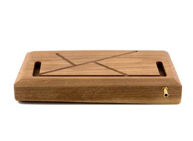Author's handmade tea tray # 36742 wood