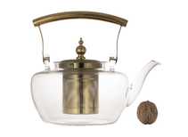 Tea kettle #38279 fireproof glass 1500 ml