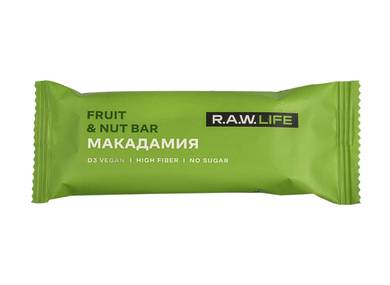 RAW LIFE Nut and fruit bar "Macadamia"
