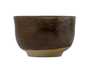 Cup handmade Moychay # 41300 wood firingceramic 76 ml