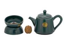Set fot tea ceremony 9 items # 41477 porcelain: Teapot 245 ml gundaobey 170 ml teamesh six cups 40 ml