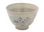 Cup handmade Moychay # 41666 ceramichand painting 'Tashkentocat' 53 ml