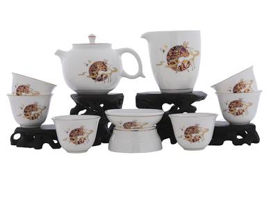 Set for tea ceremony 9items porcelain
