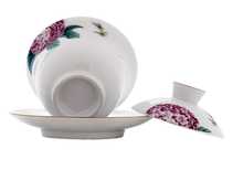 Set for tea ceremony 10 items porcelain
