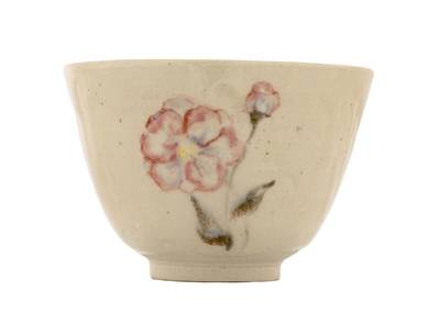 Cup handmade Moychay # 42066 Artistic image 'Hibiscus'