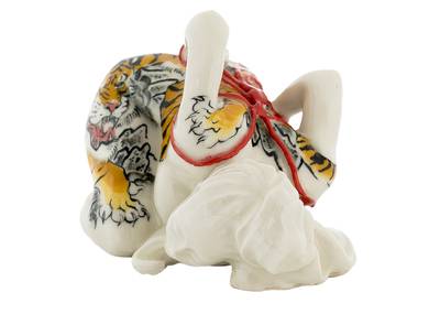 Teapet Moychay # 42091 Limited collection "Shibari" ceramics author's art