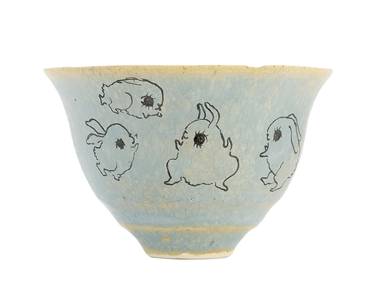 Cup handmade Moychay # 42153 'Salochki 6' series of 'Sunny bunnies'