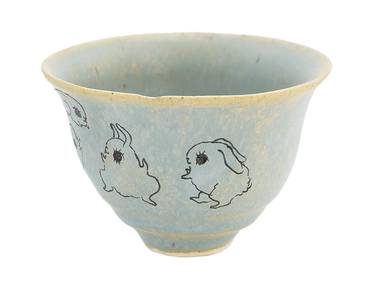 Cup handmade Moychay # 42153 'Salochki 6' series of 'Sunny bunnies'