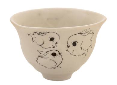 Cup handmade Moychay # 42167 'Salochki 7' series of 'Sunny bunnies'