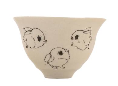 Cup handmade Moychay # 42169 'Salochki 11' series of 'Sunny bunnies'