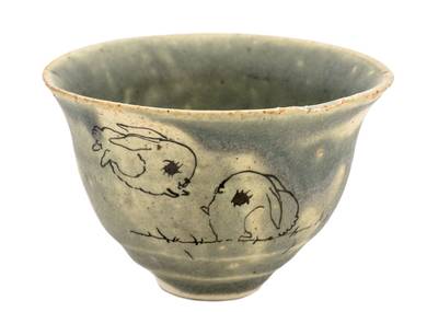 Cup handmade Moychay # 42179 'Salochki 25' series of 'Sunny bunnies'