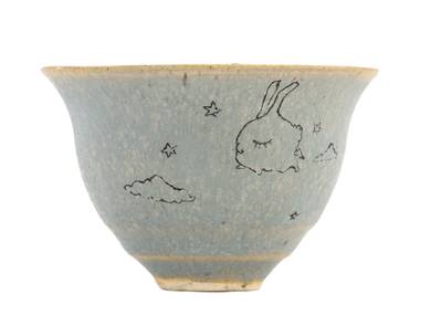 Cup handmade Moychay # 42187 'In a dream' series of 'Sunny bunnies'