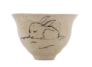 Cup handmade Moychay # 42190 'Rest' series of 'Sunny bunnies'