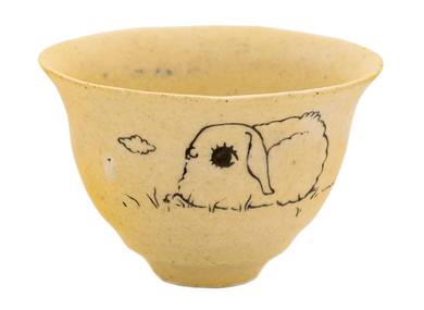 Cup handmade Moychay # 42197 'What does the cloud look like' series of 'Sunny bunnies'