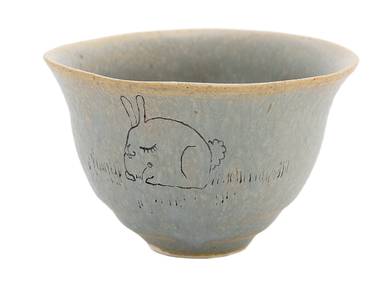 Cup handmade Moychay # 42203 'Little flower' series of 'Sunny bunnies'